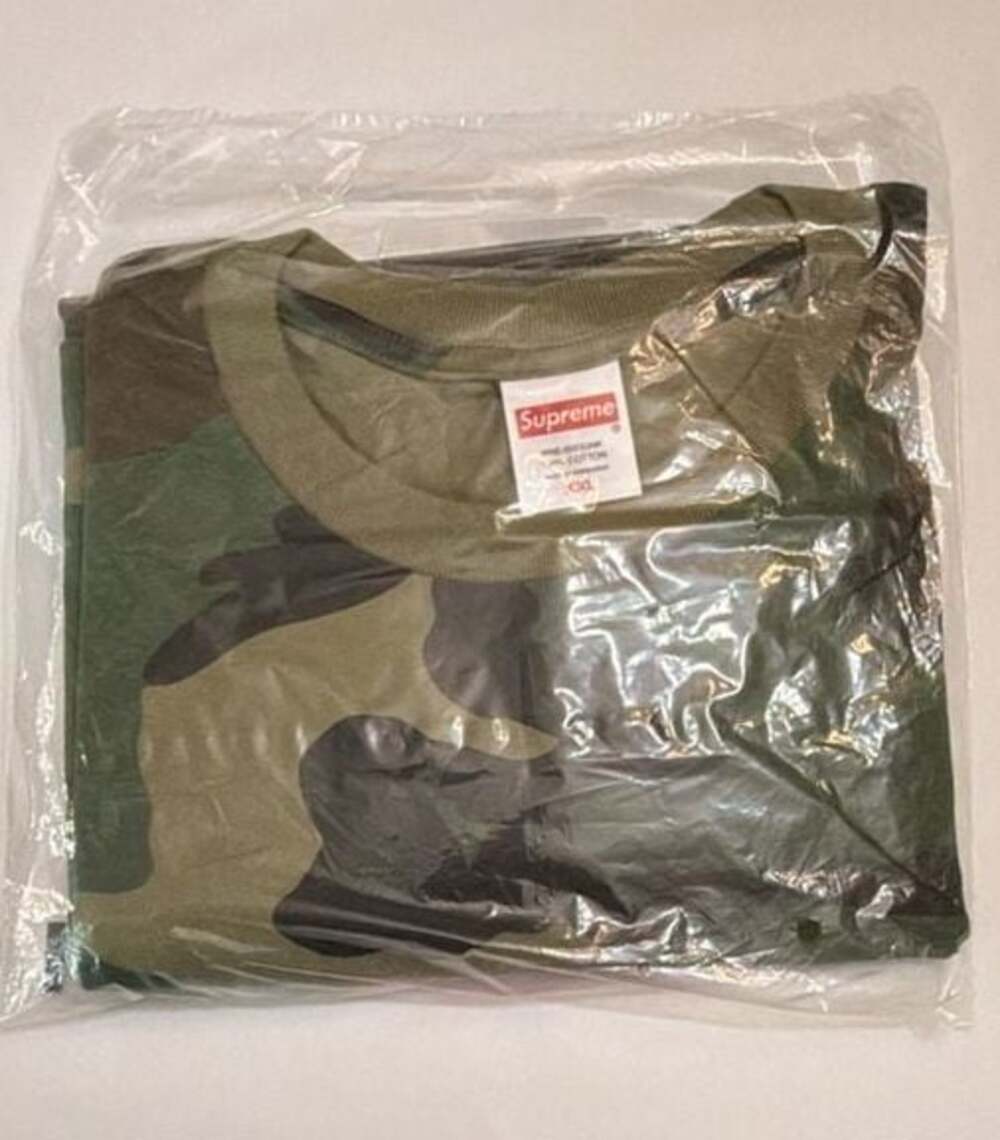 Supreme Arabic Box Logo Tee Camo XXL New